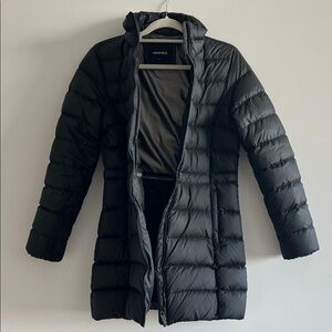 Warm Women's Black Puffer Jacket